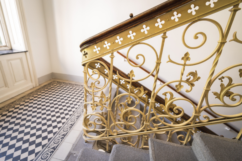 Stiegenaufgang in einem Wiener Altbau