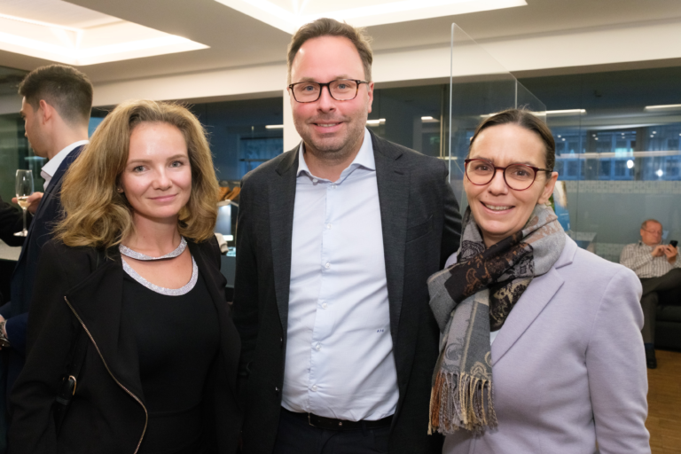 Bild Gäste C3-Business Talk mit Staatssekretärin Claudia Plakolm in der Wiener Privatbank