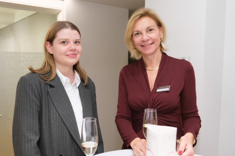 Bild Gäste C3-Business Talk mit Staatssekretärin Claudia Plakolm in der Wiener Privatbank