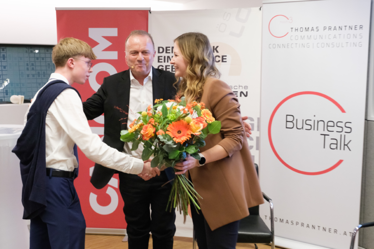 Bild Gäste des C3-Business Talk mit Staatssekretärin Claudia Plakolm in der Wiener Privatbank