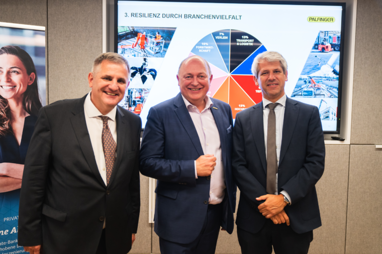 Bild Eduard Berger, Andreas Klauser und Stefan Selden