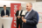 Bild Begrüßung der Gäste des C3-Business Talk mit Staatssekretärin Claudia Plakolm in der Wiener Privatbank durch Eduard Berger
